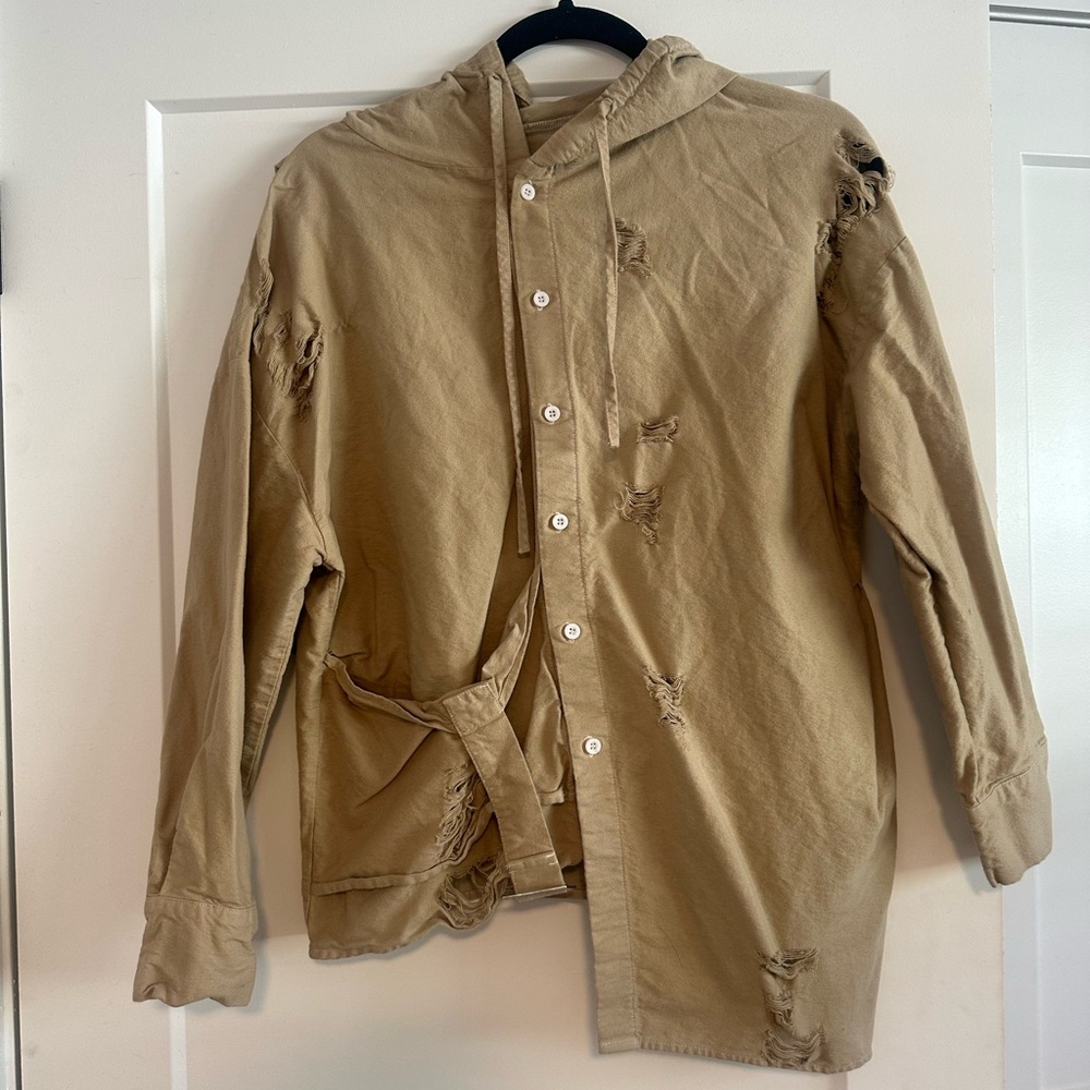 Asymmetrical cargo jacket - Picture 4 of 5